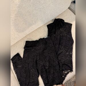 Elegant Black Lace Jumpsuit